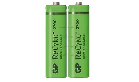 2 Adet Gp Recyko 2700 Serisi Aa Şarjlı Kalem Pil 2600 Mah Hediyelik Esya