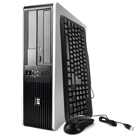 Hp 7800 Elite Desktop Computer Intel Core 2 Duo 23ghz 4gb Ram 250gb