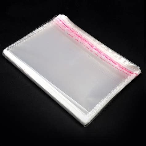 1000x Resealable Self Sealing Bag Clear Cello Poly Plastic Packing Bags