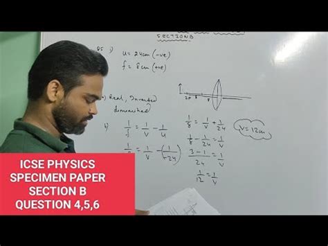 Icse Physics Specimen Paper 2024 Icse Class 10 Physics Specimen