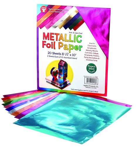 Metallic Foil Paper Hygloss Products Teacher Supplies Discount