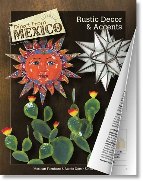 Southwestern style mainly comes from the native american tribes that lived in the american southwest. 2015 Direct From Mexico Home Décor Catalog. 120 Pages ...