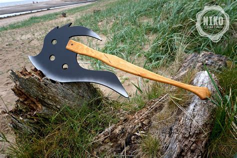 Large Wooden Axe Free Personalization Free Uk Delivery Etsy