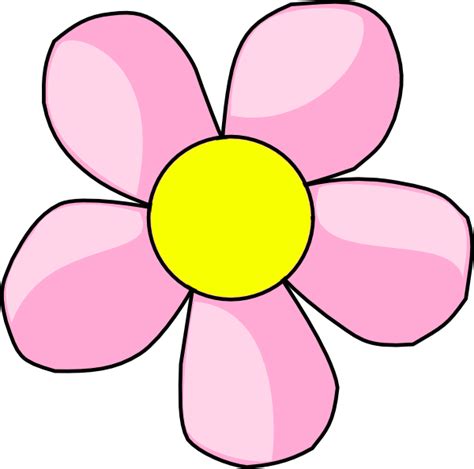 Pink Flower 10 Clip Art At Vector Clip Art Online Royalty