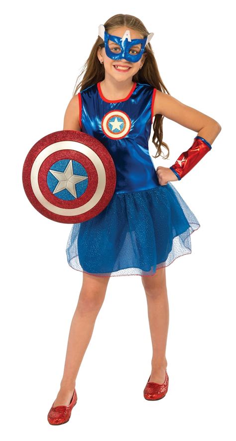 Marvel Girls Captain America Costume Ubicaciondepersonascdmxgobmx