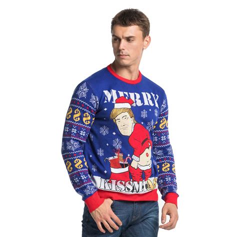 Maybe you would like to learn more about one of these? Cheeky Trump Mens Christmas Sweater | You Look Ugly Today