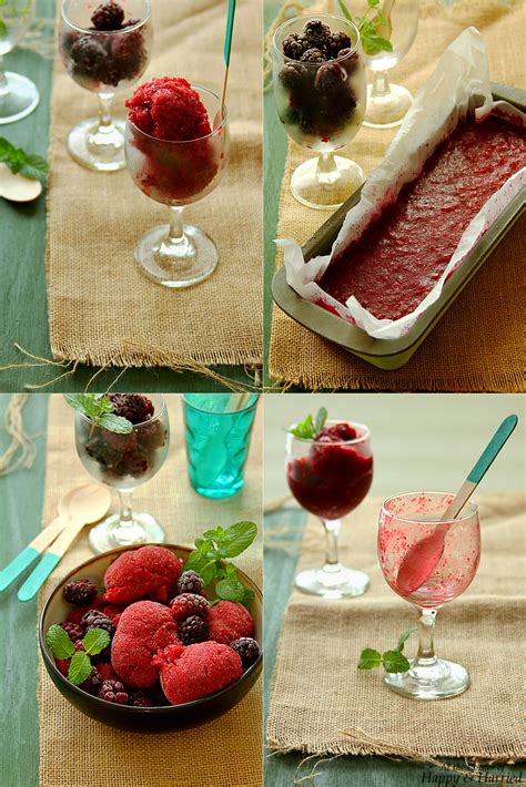 Blackberry Sorbet And How To Make Any Fruit Sorbet