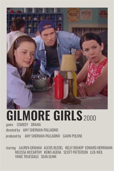 Music profile for yoko ono, born 18 february 1933. Gilmore Girls poster by cari | Gilmore girls, Gilmore ...