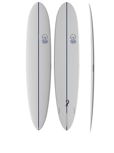 Longboard Moderne Recyclable Kraken Squid Surfboards