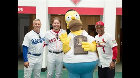 Homer Simpson Inducted Into National Baseball Hall Of Fame Newsnow Com