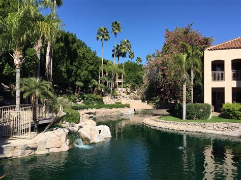 The Beautiful Grounds Of The Phoenician Resort In Scottsdale Az