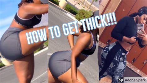How to get THICKER THIGHS, A Bigger BUTT & A Slim WAIST ...