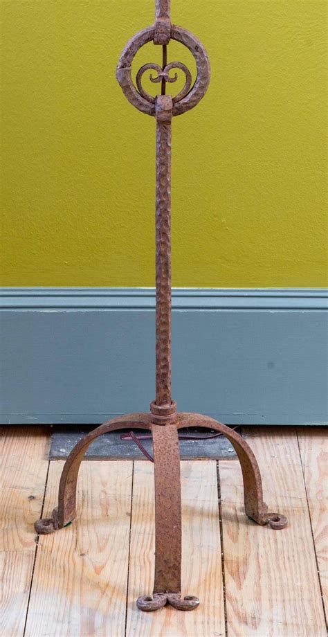 Poshmark makes shopping fun, affordable & easy! Vintage Hand-Forged Iron Floor Lamp For Sale at 1stdibs