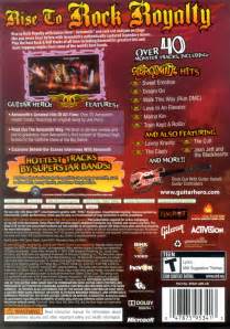 Guitar Hero Aerosmith 2008 Macintosh Box Cover Art