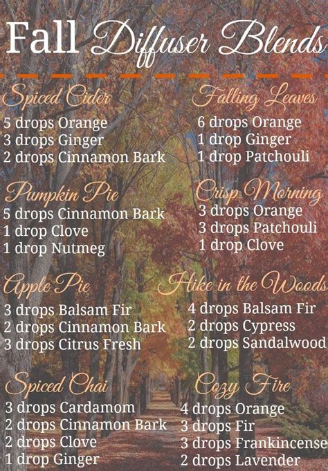 These Fall Diffuser Blends Are A Non Toxic Way To Make Your House Smell Amazing Fall