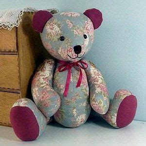 Use small amounts of fiberfill and stuff evenly. Websites I Love - Memory Heirlooms | Memory bears pattern ...