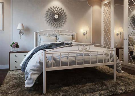 Aubrey Solid Steel Bed Lifetime Guarantee Reinforced Beds