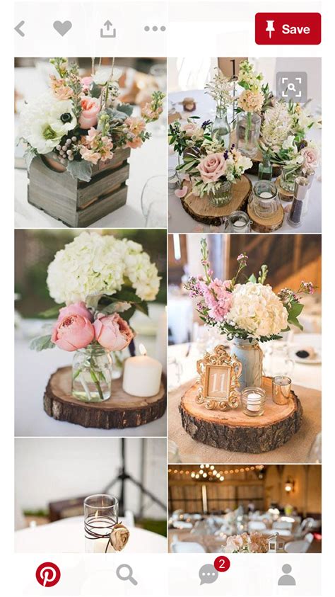Woods Themed Wedding Centerpieces, Wood Themed Wedding, Rustic Wedding