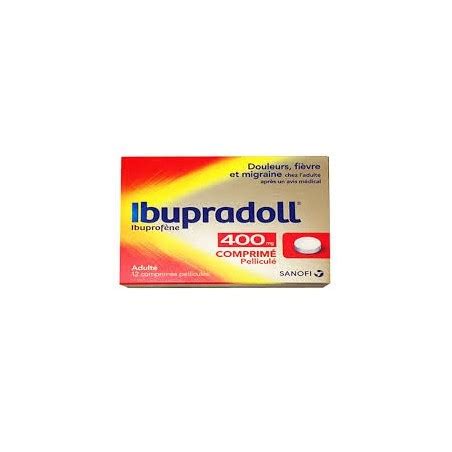 A global biopharmaceutical company focused on human health. IBUPRADOLL 400MG COMPRIMES SANOFI