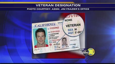 California Veterans Can Apply For Veteran Designation On Drivers