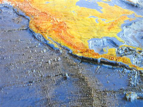Ocean Floor 3d Raised Relief Map In 2022 Relief Map Digital