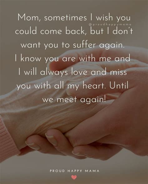 Heartfelt Missing Mom Quotes About Losing A Mother