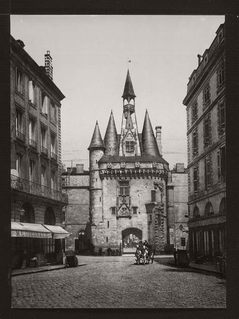 Historic B&W photos of Bordeaux, France (19th century ...