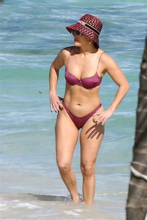 JENNIFER LOPEZ In Bikini At A Beach In Turks And Caicos 01 06 2021