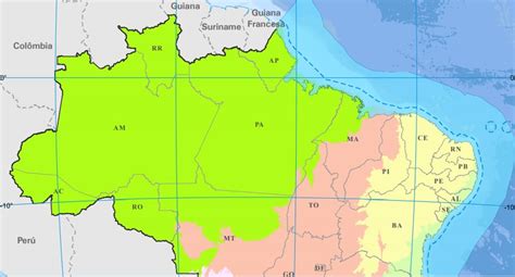 IBGE lança mapa com biomas brasileiros