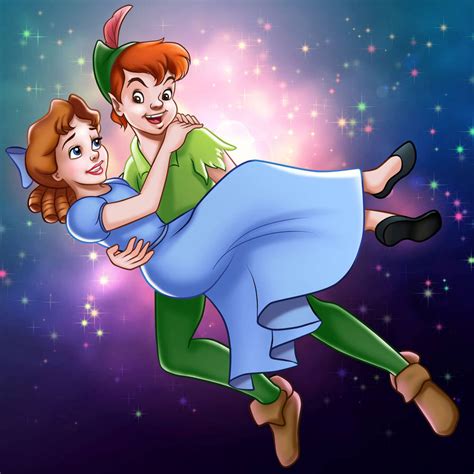 Wendy And Peter Pan Disney Fan Art Pinterest Peter Pan And Peter Images