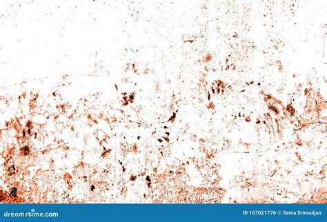 Blood On Grunge Cement Wall Texture Stock Illustration Illustration
