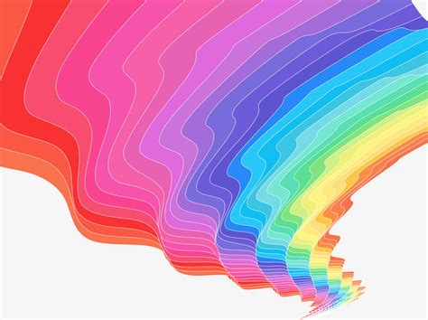Vector Rainbow Vector Art And Graphics
