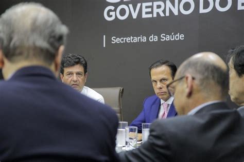 Governador João Doria Em Reunião Com O Ministro Da Saúde Flickr