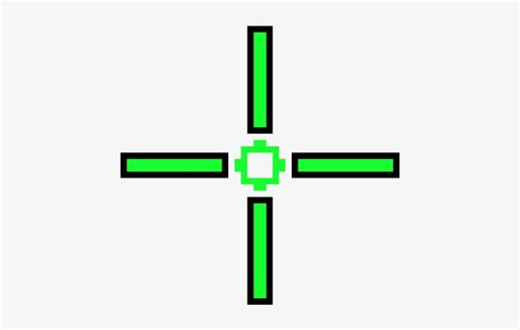 Green Crosshair Png Transparent Png 710x560 Free Download On Nicepng