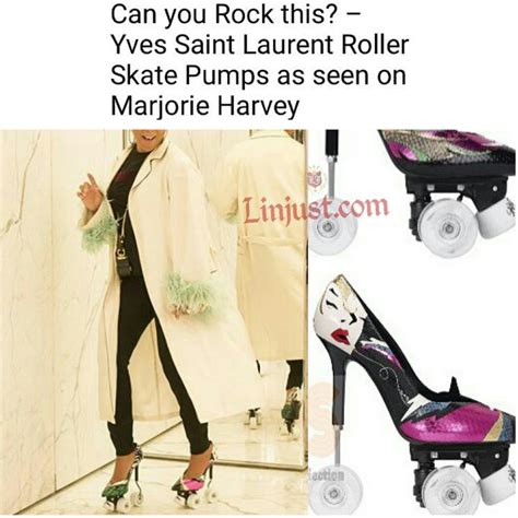 Can You Rock This Yves Saint Laurent Roller Skate Pumps On Marjorie