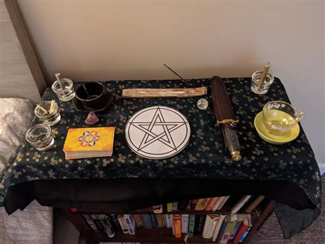 My New Altar Setup Wicca