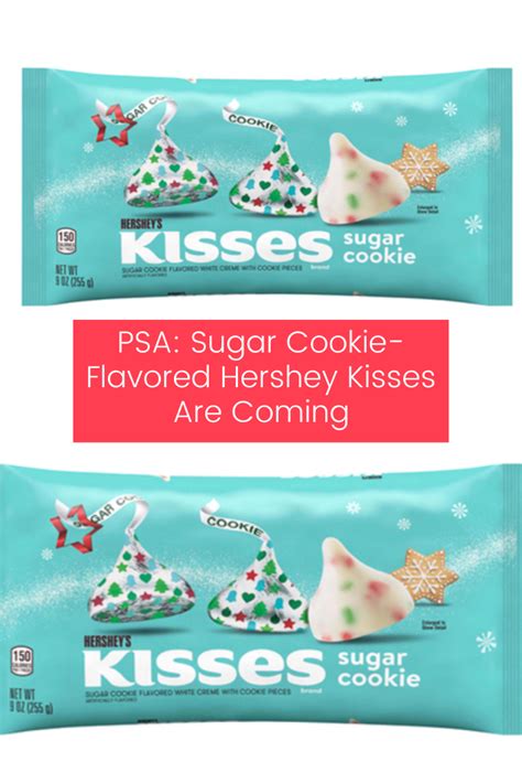 1/2 cup (1 stick) butter 1/2 cup white sugar 1/2 cup brown sugar 1/2 cup peanut butter 1 egg 1 tsp. PSA: Sugar Cookie- Flavored Hershey Kisses Are Coming ...
