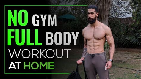 No Gym Full Body Workout At Home Best Home Exercises Abhinav