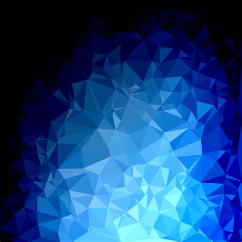 Blue Polygonal Mosaic Background Creative Design Templates 561064