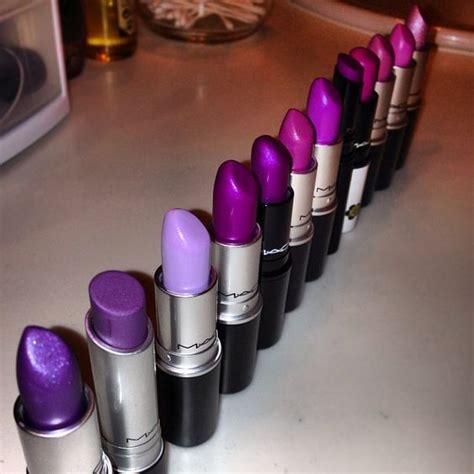 Purple Mac Lipstick Makeup Pinterest Mac Lipstick Colors Heavens