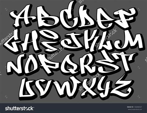 Graffiti Lettering Alphabet Graffiti Art Letters Graffiti Writing