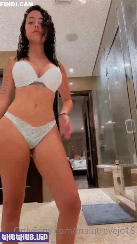 Malu Trevejo Thong Lingerie Dancing Onlyfans Video Leaked Sexy Egirls
