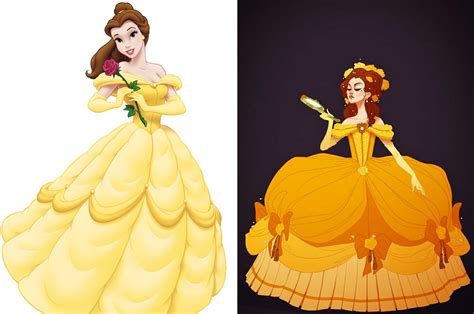 Princesas De Disney Vestidas Según La época De Su Historia
