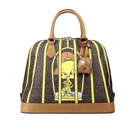 Lyst Moschino Handbag In Brown