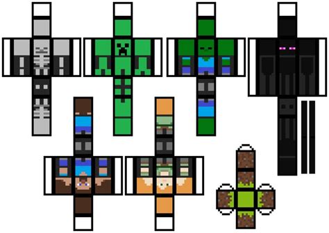 Imagenes De Minecraft Personajes Para Armar Skins Minecraft Map