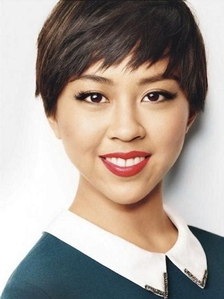 2023 Popular Pixie Haircuts For Asian Round Face