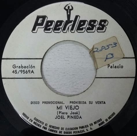 Joel Pineda Mi Viejo Tengo La Piel Cansada De La Tarde Vinyl