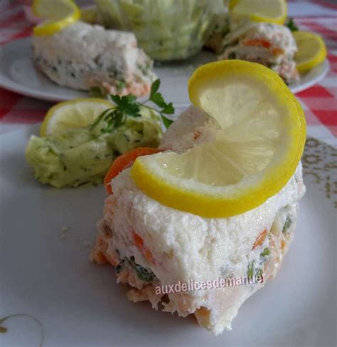 La terrine peut être montée de la même façon sans st jacques. Pain De Poisson Saumon Et Cabillaud