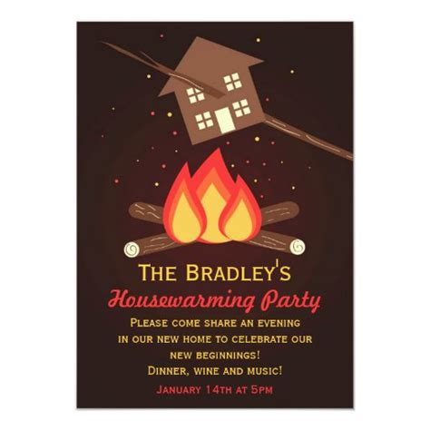 Funny Literal Housewarming Party Invitations Zazzle