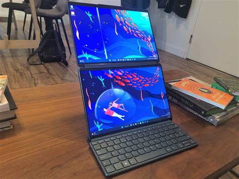 Lenovo Demos Laptop That Rolls From 13 To 15 Inches With The Flip Of A Switch Ars Technica